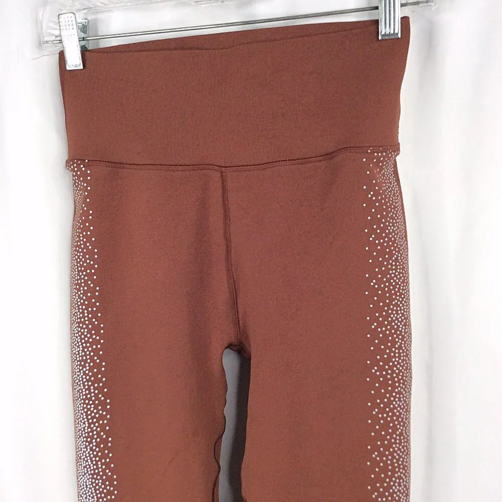 Fabletics SculptKnit‎ High Waist Leggings Womens Size Large Compression Printed